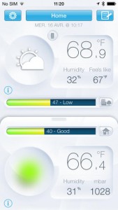 weather station ipad app