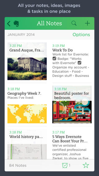 Evernote iPad App