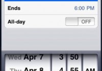 iPad Calendar