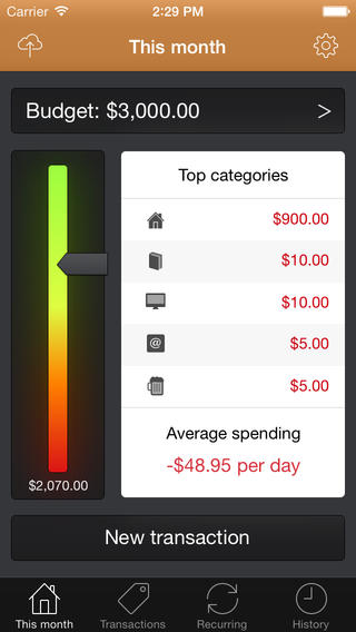 MoneyBook App