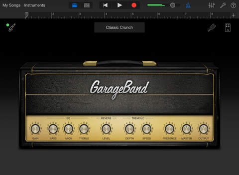 Grageband for iPad