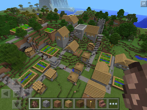 Minecraft on iPad